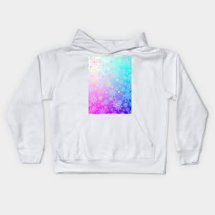 FROSTY Snowflakes Pattern Kids Hoodie